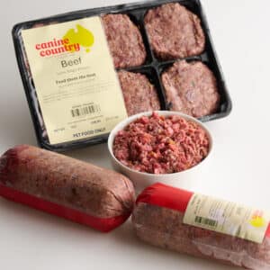 Canine Country Beef Raw Dog Food by Barf Time