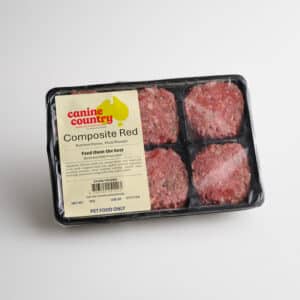 Canine Country Composite Red Raw Dog Food - 1kg Portion Pack | Barf Time