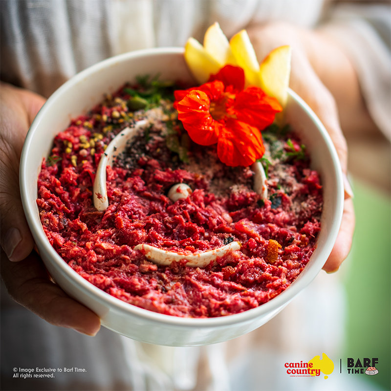 Natural Beef Raw Dog Food by Canine Country - Brisbane Queensland Delivery by Barf Time