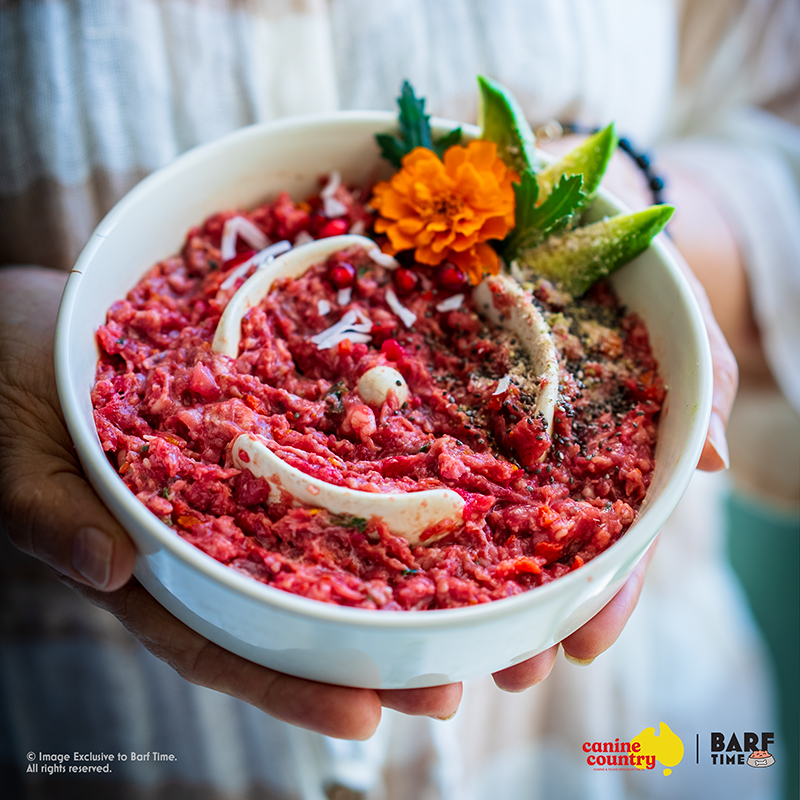 Natural Composite White Raw Dog Food by Barf Time - Brisbane Queensland Delivery by Barf Time