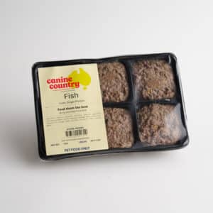 Canine Country Fish Raw Dog Food - 1kg Portion Pack | Barf Time