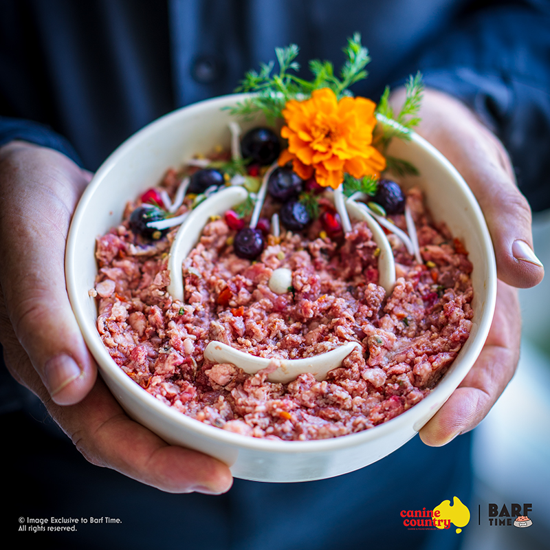 Natural Lamb Raw Dog Food by Canine Country - Brisbane Queensland Delivery by Barf Time