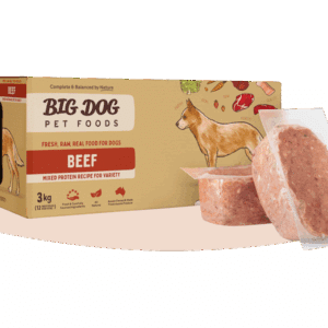 Natural Raw Beef For Dogs by Big Dog - Brisbane Queensland Delivery