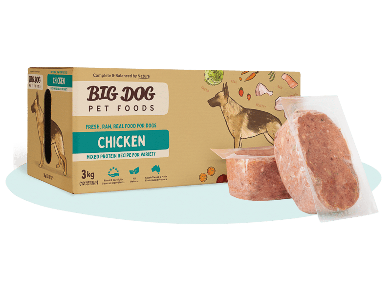Combo Raw Dog Food by Big Dog - Brisbane Queensland Delivery