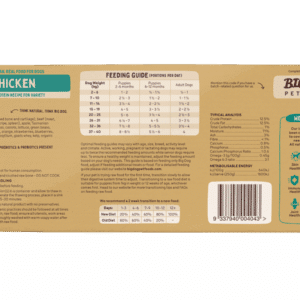 Queensland Raw Chicken Dog Food by Big Dog - Brisbane Queensland Delivery