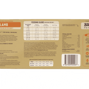 Queensland Raw Lamb For Dogs by Big Dog - Brisbane Queensland Delivery