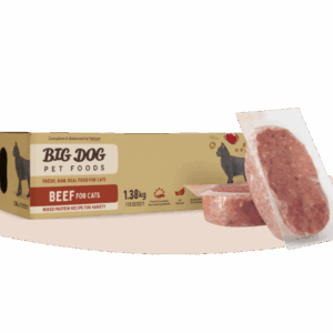 Natural Raw Beef for Cats by Big Dog - Brisbane Queensland Delivery by Barf Time
