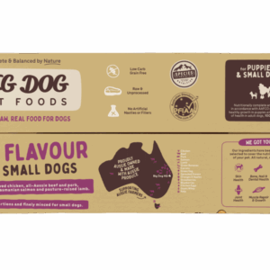 Popular Small Dog Raw Combo by Big Dog - Brisbane Queensland Delivery by Barf Time