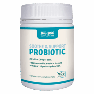 Best Soothe and Support Probiotic for Dogs & Cats by Big Dog - Brisbane Queensland Delivery by Barf Time