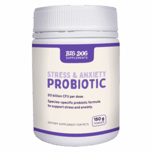 Best Stress and Anxiety Probiotic for Dogs & Cats by Big Dog - Brisbane Queensland Delivery by Barf Time