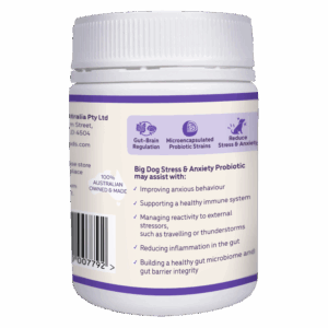 Natural Stress and Anxiety Probiotic by Big Dog - Brisbane Queensland Delivery by Barf Time