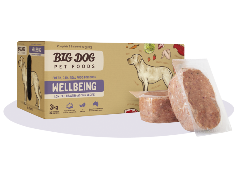 Wellbeing Dog Food by Big Dog - Brisbane Queensland Delivery by Barf Time