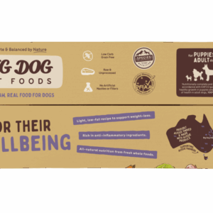 Popular Wellbeing Dog Food by Big Dog - Brisbane Queensland Delivery by Barf Time
