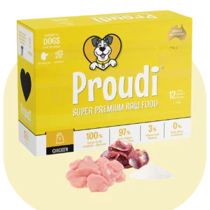 Chicken Raw Dog Food by Proudi - Brisbane Queensland Delivery by Barf Time
