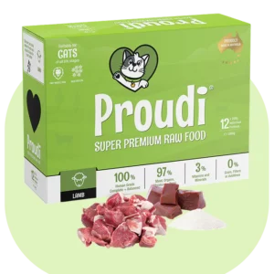 Raw Lamb For Cats by Proudi - Brisbane Queensland Delivery by Barf Time