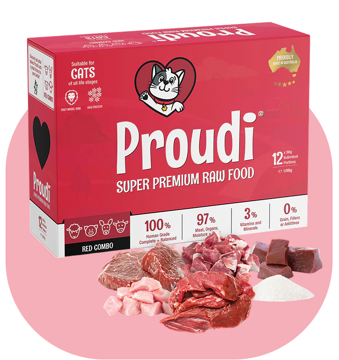 Combo Cat Food by Proudi - Brisbane Queensland Delivery by Barf Time