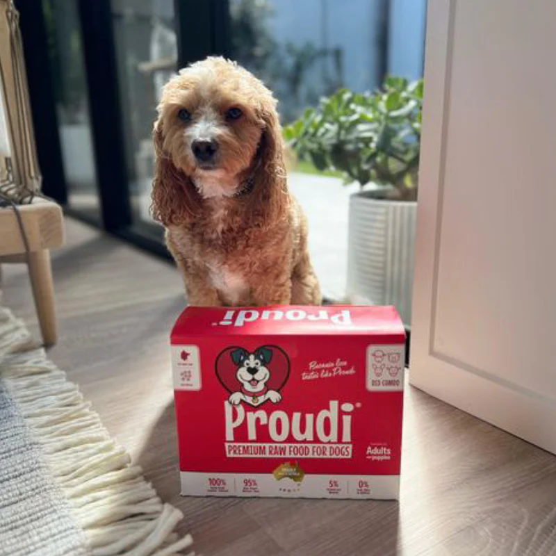 Healthy Combo Red Raw Dog Food by Proudi - Brisbane Queensland Delivery by Barf Time