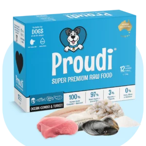 Ocean Combo Dog Food by Proudi - Brisbane Queensland Delivery by Barf Time